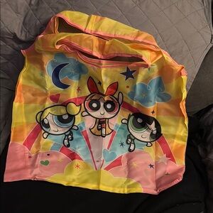 Colorful Powerpuff Girls Tote Bag